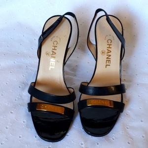 CHANEL HIGH HEELA SIZE 37.5